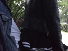 Секс в парке на скамейке - Screenshot 7 of 16 - Public