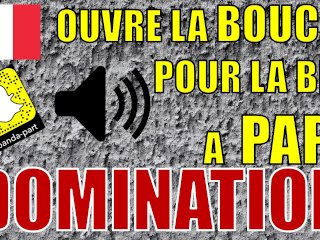 solo male, verbal domination, exclusive, insulte french