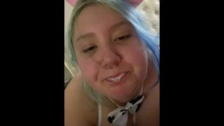 Doggie Perspective Face Cumshot Sultry Cow Bikini Mouth