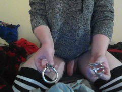Chastity Routine - Screenshot 4 of 16 - Clitty Cage