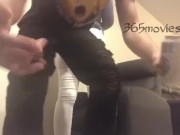 Preview 6 of Dread Headed Exotic Dancer Dry Hump Twerk Leads To Bare Ass All Out Doggy In Living Room Chair