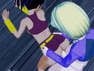 Kale gets fucked by futa Android 18 - Dragon Ball Super Futanari Hentai.