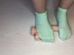 Crush dildo femdom in socks - Screenshot 7 of 16 - Dildo Crush