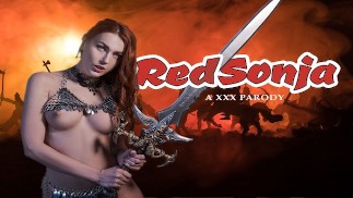 Busty Babe RED SONJA Letting You Fuck Her Tight Pussy VR Porn
