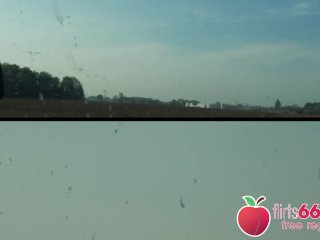 German Pornstar AshleyCumstar rims his ass during a fuck date! Flirt66