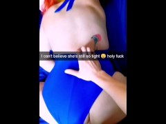 Cheating gf cuckolds bf on snapchat after practice - Emma_Model 