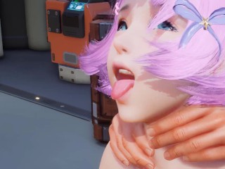 3D Hentai : Sexo Anal Hardcore Con Cara De Ahegao Sin Censura