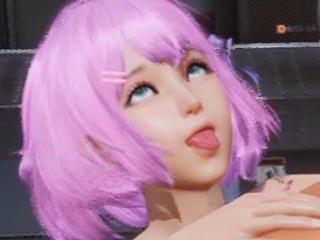 3D Hentai Sexe Dur Avec Le Visage D’Ahegao