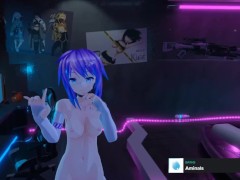 Project Melody - Boobs and Pussy . VR SEX . Future Sex girl for Masturbating