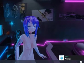 Project Melody - Boobs and Pussy . VR SEX . Future Sex Girl for Masturbating