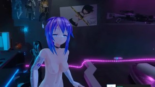 Project Melody - Boobs and Pussy . VR SEX . Future Sex girl for Masturbating