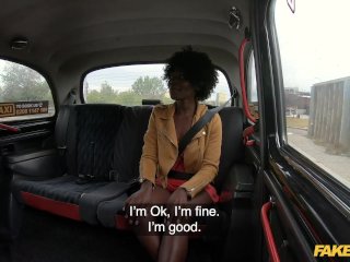 Fake Taxi African Ebony Queen Rides a huge thick cock screenshot number 1
