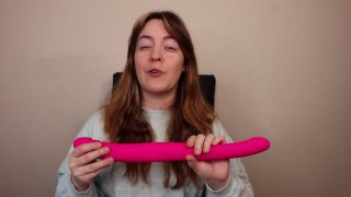 Toy Review - Interessante Realm dubbele dildo duwende vibrator en spider-wed bed BDSM bondage gear!