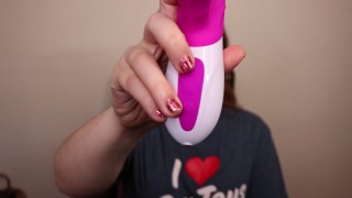 Toy Review - IENIN G Spot Coelho Lambendo Vibrador Brinquedos Para Adultos