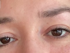 saying I LOVE YOU repeatedly with a close up of just my eyes for 3 mins - glimpseofme