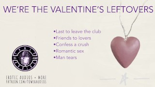 WE ARE THE Valentine's LEFTOVERS M4F Audio Role-Playing Game For Women In English