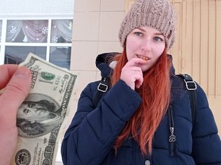 red head, школьница, sex for money, amateur