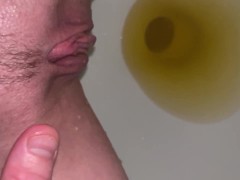 FAN REQUEST His POV Cross Streaming w/ MILF & soaking her pussy. I lick her pissy clit when complete