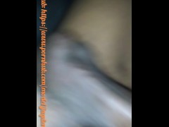 Guy Jerks Off His BBC  & Cums Under Bed Covers