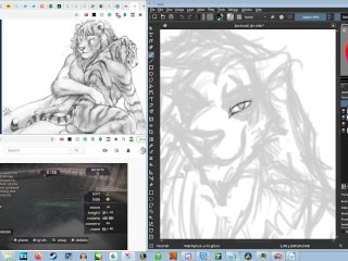 I'm not terribly happy with how this Scar drawing turned out o~o