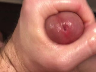 Close up sperm eruption