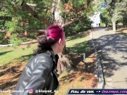 Preview 2 of Fuck me in Park for Cumwalk - Public Agent Pickup Russian Student to Real Outdoor Sex / Kiss Cat