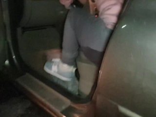 Alice - Car Wetting Compilation - Custom Video,6 Different Car_Pees!