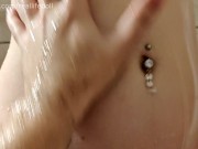 Preview 4 of Girl is frozen in the shower and gets fucked