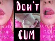 Preview 6 of I'm your Step Sister and this is our I wanna make you cum before our parents come home JOI Game