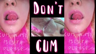 I'm your Step Sister and this is our I wanna make you cum before our parents come home JOI Game