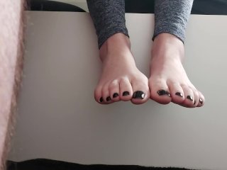 foot job, cum on feet, exclusive, huge cumshot