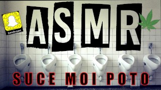 Joi-Asmr Français Mon Pote Succeeds In A Teuf's WC