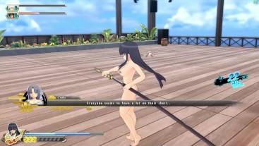 Ikaruga Nude Gameplay | Senran Kagura Estival Versus