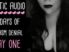 Orgasm Control & Denial ASMR Audio Series - DAY 1 OF 5 (Audio Only | JOI FemDom | Lady Aurality)