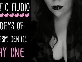 Orgasm Control& Denial ASMR Audio Series - DAY 1_OF 5 (Audio Only JOI_FemDom Lady Aurality)
