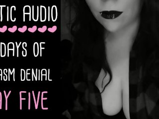 Orgasm Control &Denial ASMR Audio Series - DAY 5 OF 5 (Audio Only JOI FemDom LadyAurality)