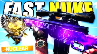 Fast SNIPING ONLY Nuclear! (Black Ops Cold War)