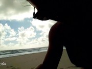 Preview 6 of drink pee on the beach in brazil, high risk, i drink more than 3 liters of pee -aprilbigass-