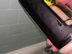 Sex toy in the shower