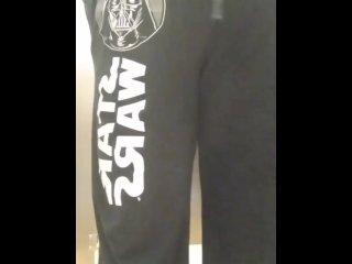 Quick public restroom bathroom piss pee mature milf BBW belly pierced tattoos