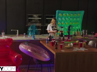 TUSHY Party-girl Leah loses her anal cherry to her BF screenshot number 1