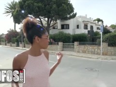 Video Mofos - Sexy Luna Corazon Spices Up Her Vacation In Spain By Fucking A Huge French Dick In Public