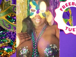Jessica Grabbit Mardi Gras fun