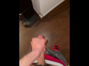 Big Latino teen cock cums