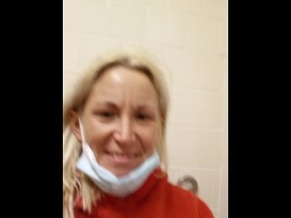 super loud farting in grocery store public restroom