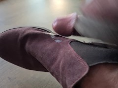 Cum on ankle boots