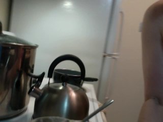 Hairy Nipples Chef Makes DANK Pot Brownies Against All Odds! Naked in the Kitchen Episode 19