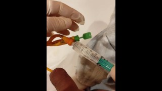 removal of a urological catheter