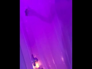 (Behind the scene)  kinky's shower