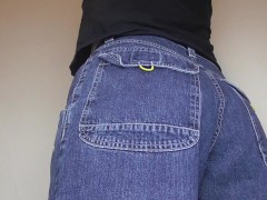 FARTING IN MY VINTAGE JNCO JEANS - Screenshot 4 of 16 - Elle Hell Farting